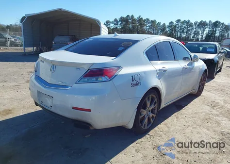2012 Acura Tl 3.7 из США, поврежденный, VIN 19UUA9F77CA000861